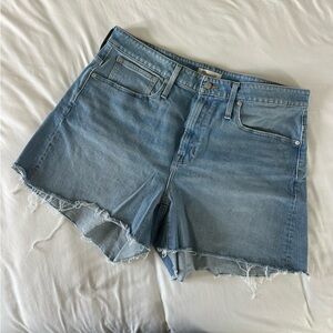 Madewell Blue Jean Shorts